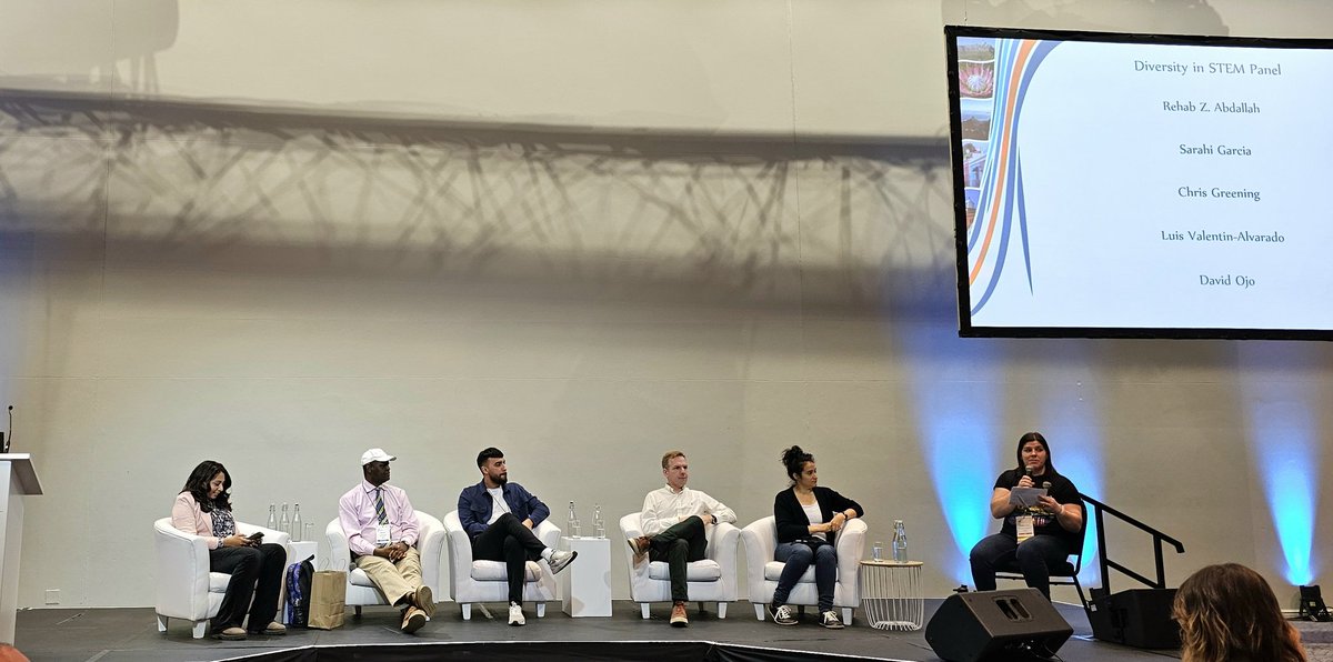 Evgenii Protasov (@protasov_evgeni) on Twitter photo Diversity in STEM panel discussion at #ISME19 conference. Thanks to all panel members <a href="/Rehab_Abdallah/">Rehab A</a> <a href="/sarilog/">Sarahi L. Garcia</a> <a href="/greeninglab/">Chris Greening</a> <a href="/luisarchaeota/">Luis E. Valentín-Alvarado</a> and David Ojo for sharing their experience and answering the questions from the audience.
<a href="/ISME_microbes/">ISME - International Society for Microbial Ecology</a> #STEM #diversity Diversity in STEM panel discussion at #ISME19 conference. Thanks to all panel members <a href="/Rehab_Abdallah/">Rehab A</a> <a href="/sarilog/">Sarahi L. Garcia</a> <a href="/greeninglab/">Chris Greening</a> <a href="/luisarchaeota/">Luis E. Valentín-Alvarado</a> and David Ojo for sharing their experience and answering the questions from the audience.
<a href="/ISME_microbes/">ISME - International Society for Microbial Ecology</a> #STEM #diversity