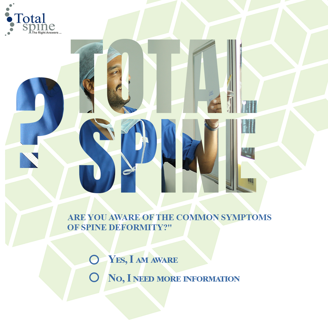 TotalSpine_in's tweet photo. 🦴 Poll Alert! Are you aware of spine deformity symptoms? 🤔 Vote now and help spread #HealthAwareness. Connect with Chennai's top spine expert, Dr. Parthasarathy Srinivasan. 
🏥 Follow us for more insights on spine care and treatment! 🌟

#SpineHealth #ChennaiDoctors #TotalSpine https://t.co/nuX7rYa29g