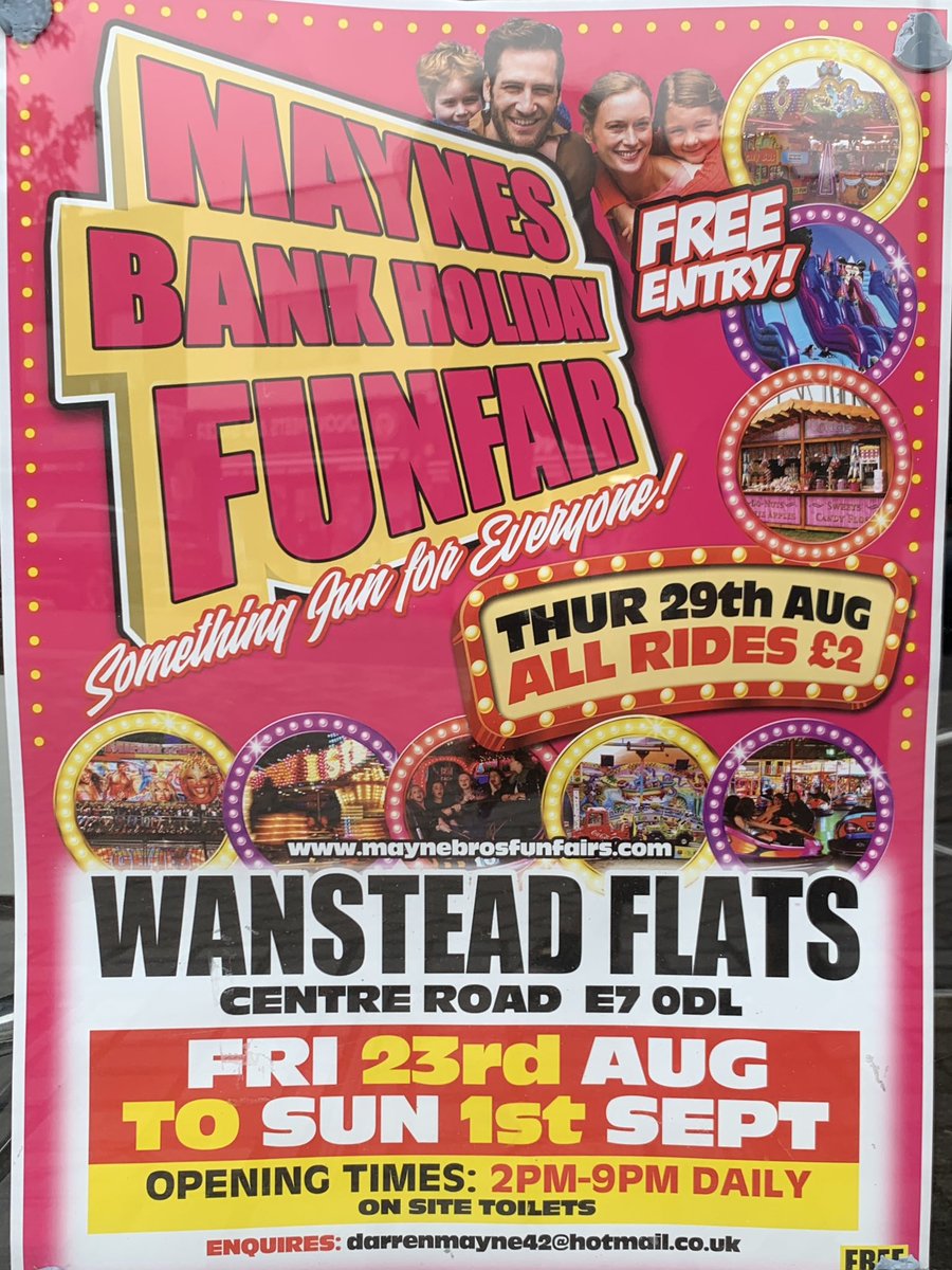 ForestGreat's tweet image. #WansteadFlats #FunFair #ForestGate