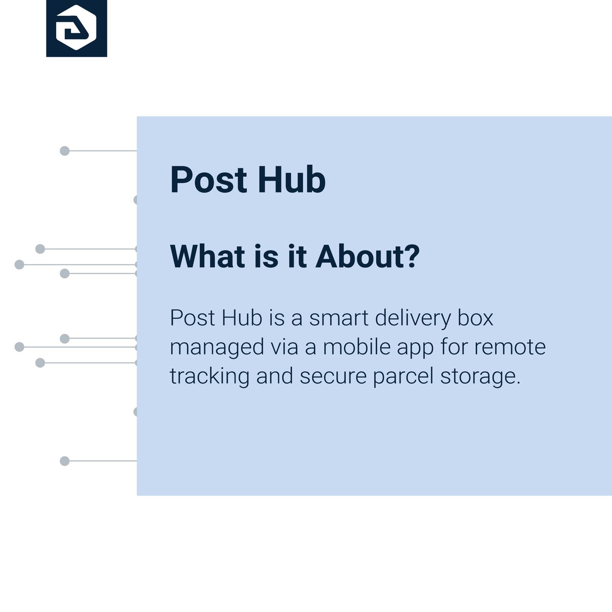 devomech's tweet image. Introducing Post Hub — the future of secure parcel delivery with cutting-edge software, electronics, and mechanical design. Post Hub lets you track your packages remotely through a smart app.

#DevomechSolutions #PostHub #SmartDelivery #ProductDesign #EngineeringExcellence