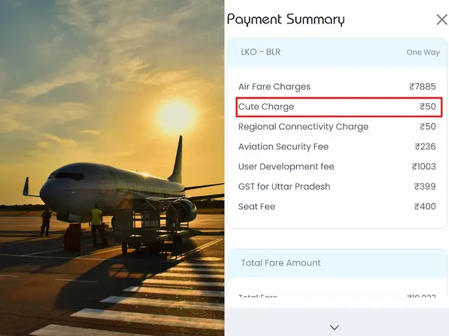 BiIndia's tweet photo. An X user's humorous critique of #IndiGo's ‘#CuteCharge’ has sparked widespread debate over the transparency of airline fees, with many questioning the rationale behind charges and calling for clearer communication.

https://t.co/9ZDKJjx7oD

By @ayushmehrotra_ https://t.co/qKIU4iasXB
