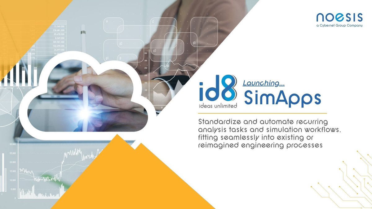 We are thrilled to introduce our latest feature, SimApps, to our cloud-based collaborative engineering platform, id8. Reduce complexity in your engineering design process with SimApps.
 
Read more buff.ly/4fY7zSX 
 
#DemocratizationofSimulation #DigitalEngineering #Cloud