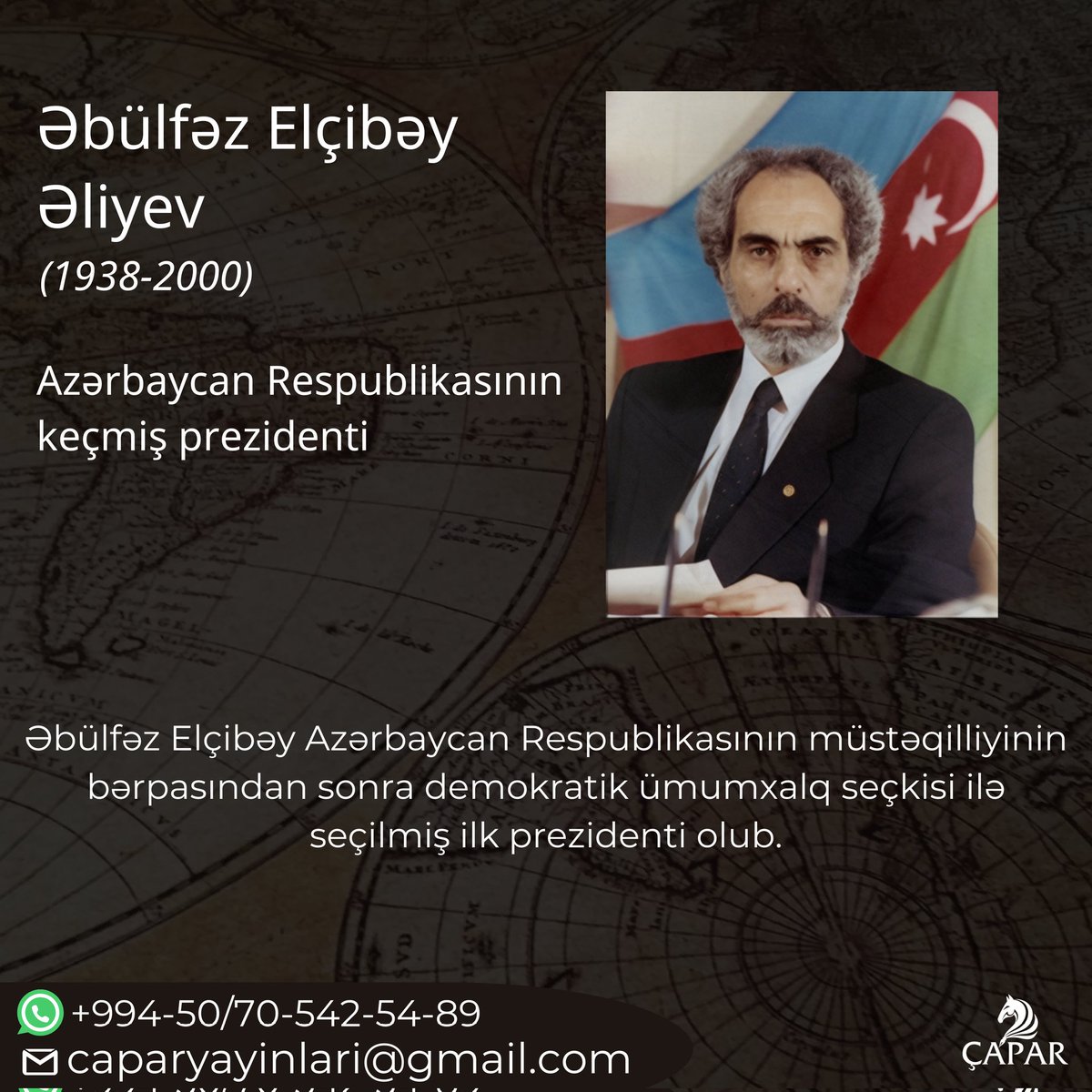 RgisiD's tweet photo. 22 avqust mərhum prezident Əbülfəz Elçibəyin anım günüdür.
Hörmətlə yad edirik. https://t.co/03oNuCVAJe