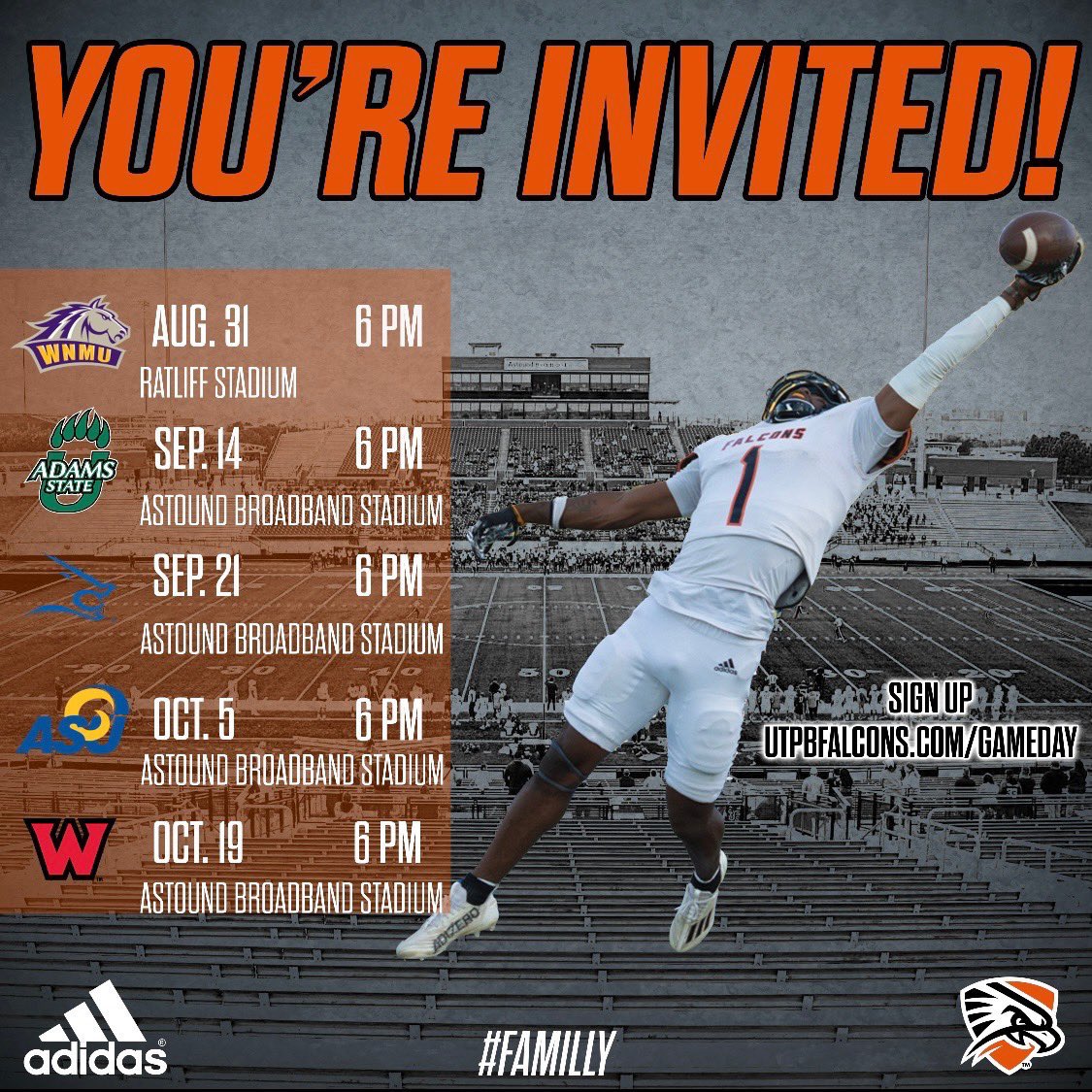 Thank you <a href="/Coach_Region/">Spencer Region</a> for the game day invites!