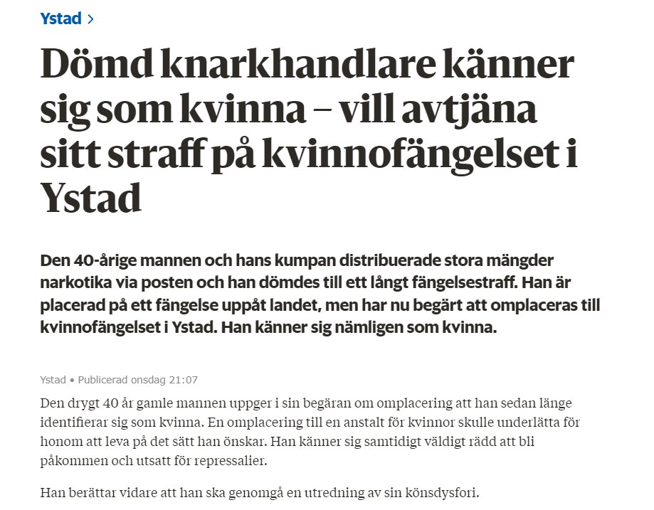 AgnesWold's tweet photo. Avdelningen: "Det kommer inte att bli några problem".
Ur Ystads allehanda: https://t.co/KuAsiwGREx