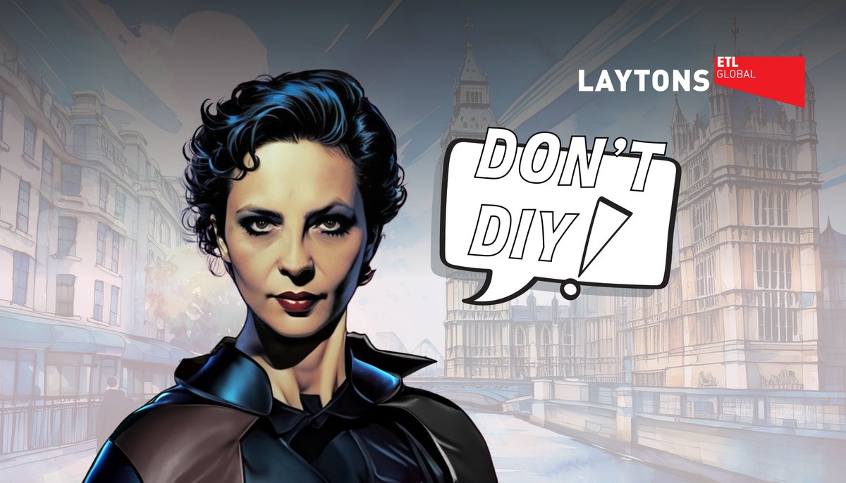 Sort Out Your Processes: Part 2 🔍
1 minute read ⏰

➡️ Dive into the full article here: laytons.com/news/dont-diy-…

#LawyerTips #NoDIY #Process #LondonLawyer #Commercial #Technology #DataProtection