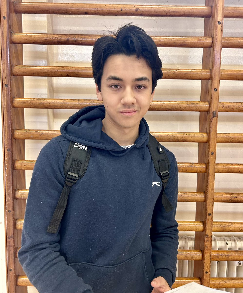 Congratulations to Brian, pictured below. He achieved an amazing seven grade 9s, three 8s and a 7 in his GCSEs. He said that he did best in the subjects he enjoyed the most - and is staying at Hollyfield for his A Levels. 🥳🥳🥳#GCSEResults2024 #whatalegend! 🤩