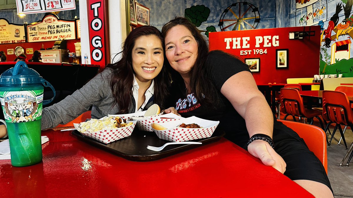 Shoutout to Jami and crew at The Peg for feeding photog @n00bphotog and me bright and early this AM! It was delicious! Happy Opening Day at the <a href="/mnstatefair/">Minnesota State Fair</a>! <a href="/WCCO/">WCCO | CBS News Minnesota</a>