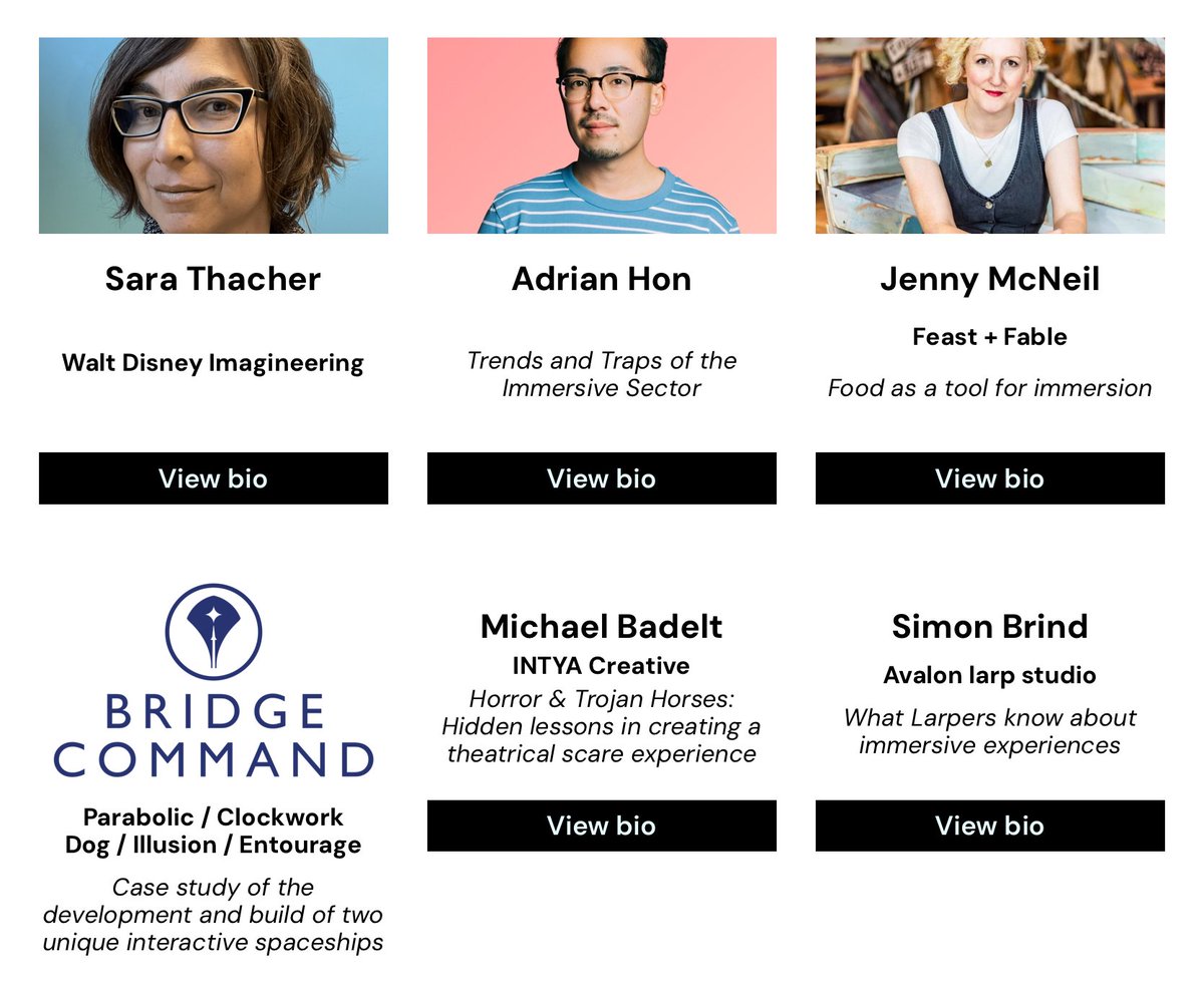 Adrian Hon (@adrianhon) on Twitter photo I'm speaking at the <a href="/ImmersiveExpNet/">Immersive Experience Network</a> Summit in London on 21st Oct!
I'm delighted to be in such amazing company: <a href="/thacher/">Sara Thacher</a>, <a href="/bridge_command/">BRIDGE COMMAND</a>, @simonbrind, and many more talented folks.
Tickets are still available! immersiveexperience.network/huddle-events/… I'm speaking at the <a href="/ImmersiveExpNet/">Immersive Experience Network</a> Summit in London on 21st Oct!
I'm delighted to be in such amazing company: <a href="/thacher/">Sara Thacher</a>, <a href="/bridge_command/">BRIDGE COMMAND</a>, @simonbrind, and many more talented folks.
Tickets are still available! immersiveexperience.network/huddle-events/…