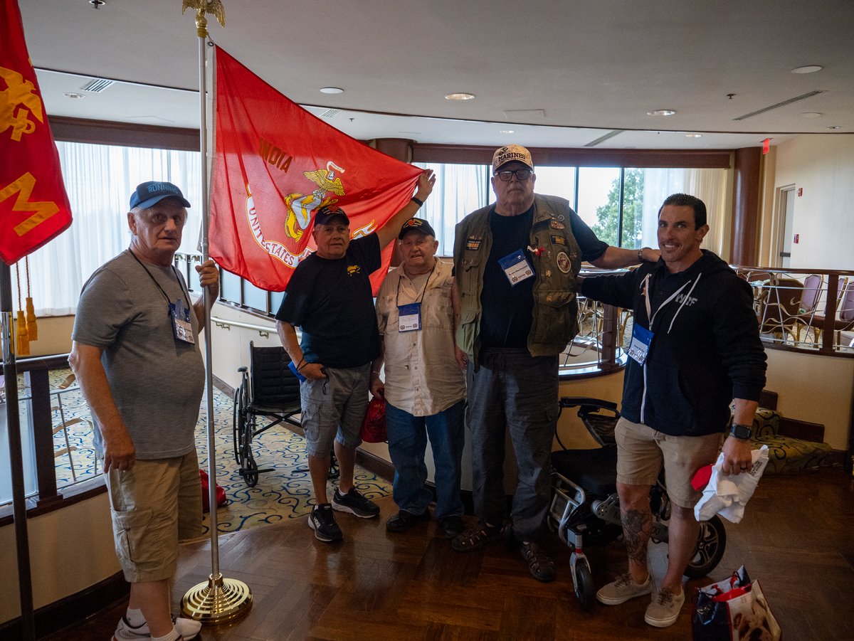 WarriorReunion's tweet photo. Yesterday, we welcomed the veterans of 3rd Battalion, 4th Marines (3/4) to D.C., spanning 60 years of service from Vietnam to Iraq and Afghanistan. India Battery, 3/12 Marines, who provided crucial support in Vietnam, also joined. Stay tuned for highlights from this reunion! https://t.co/TTDP6UBzj8