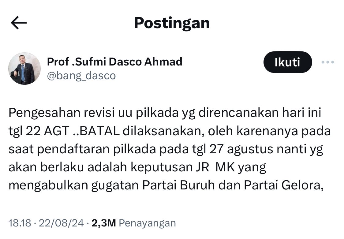 cingkonoha's tweet photo. Amankan tweet ini. Simpan semua sebagai bukti #kawalputusanMk https://t.co/9Hz4JyXp9q