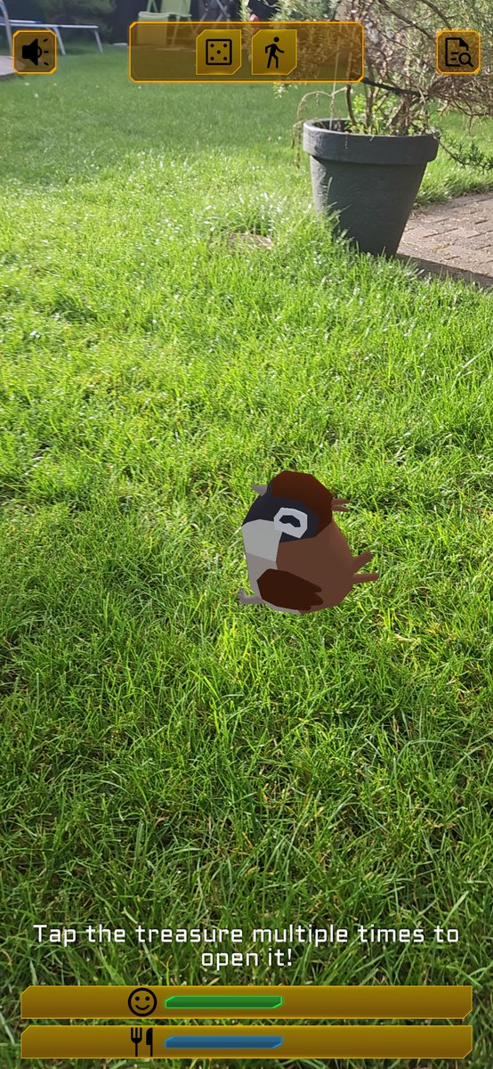 justchris64's tweet photo. 🚀 Hey Tamagotchi fans! I'm thrilled to share my AR Tamagotchi-like app for my master's thesis! https://t.co/xCS6IMU5A8…… Please let me know your thoughts on this. #gamedev #gamedevelopment #gamedevelopers #indie #indiegame #indiegames #IndieGameDev #gamescom2024  #games https://t.co/g5rWD4ol2g