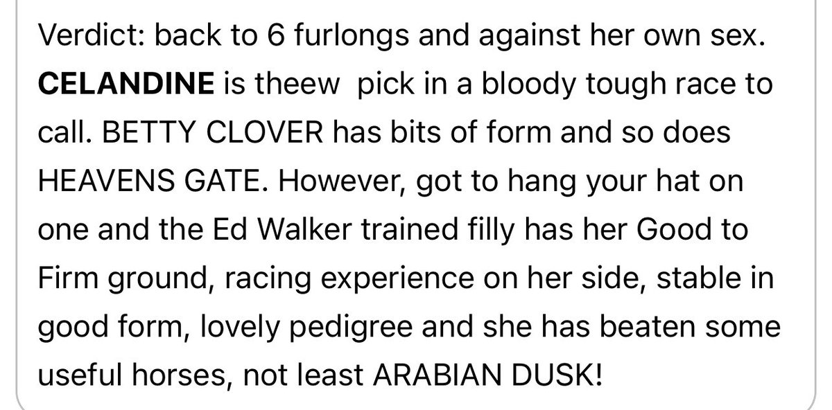 the racing newsletter tweet media