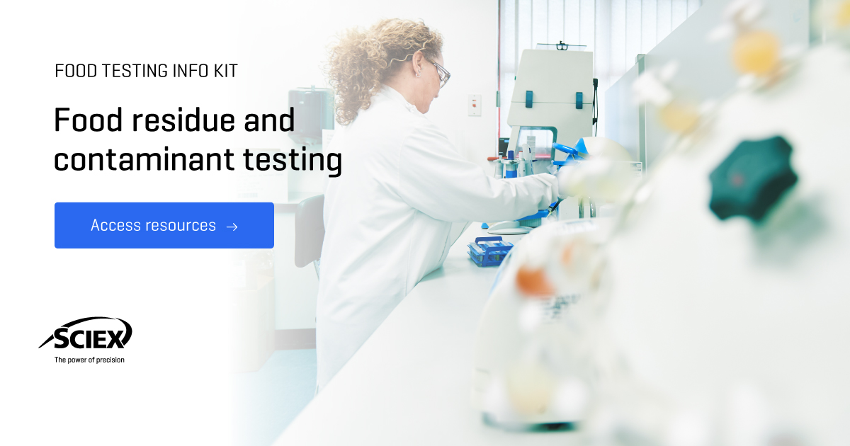 SCIEXFood's tweet image. What&apos;s your biggest challenge in #FoodResidueAnalysis?

Download the resources and discover effective testing solutions to eliminate harmful chemical residues.

Download now 👉 sciex.li/bcxyhh

#FoodSafetyTesting #PesticideTesting #MycotoxinAnalysis #FoodTesting