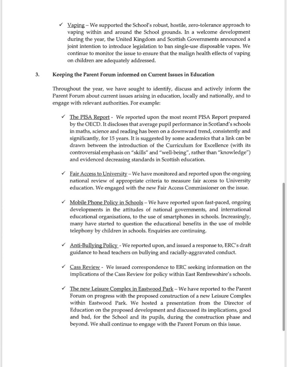 StNiniansPc's tweet photo. Please see attached -                         1.       The Agenda for the AGM of the Parent Council on Monday 9 September 2024 at 7pm,                           2.       The PC’s Annual Report to the Parent Forum. https://t.co/22mLnbYlmN