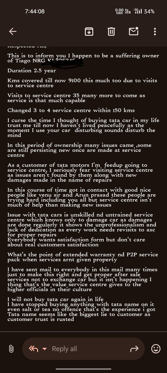 rahulhunts's tweet photo. @TataMotors_Cars #seriousquestion
Will the fog lamp work after purchase to drive safe

After purchase the terrible journey is for service centre to repair car issue nd new made by service centre 
@BandBajaateRaho https://t.co/PZAYH5Knmj