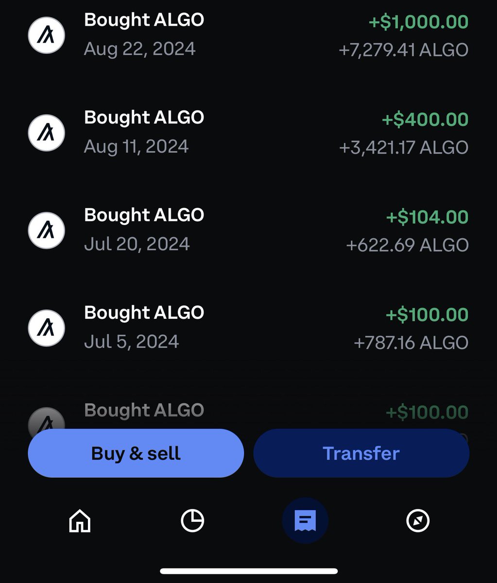 SSGcryptoEmpire's tweet photo. Been Steady growing during these “LOWS” just bought 7k $Algo ! Who thinks I should just double up again ? 10 retweets and I’ll do it ! https://t.co/Rg2ENOeSlo
