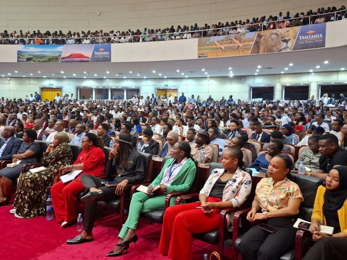VusiThembekwayo's tweet photo. This is what God did for me in Tanzania. 

Jam packed! 

No army of promoters &amp; big budgets. 

Just a humble community of young people on the ground committed to making a difference in Africa, a brand we have been building for over 20yrs 

…. and God’s grace. 

VT https://t.co/LsJMhIlRWU