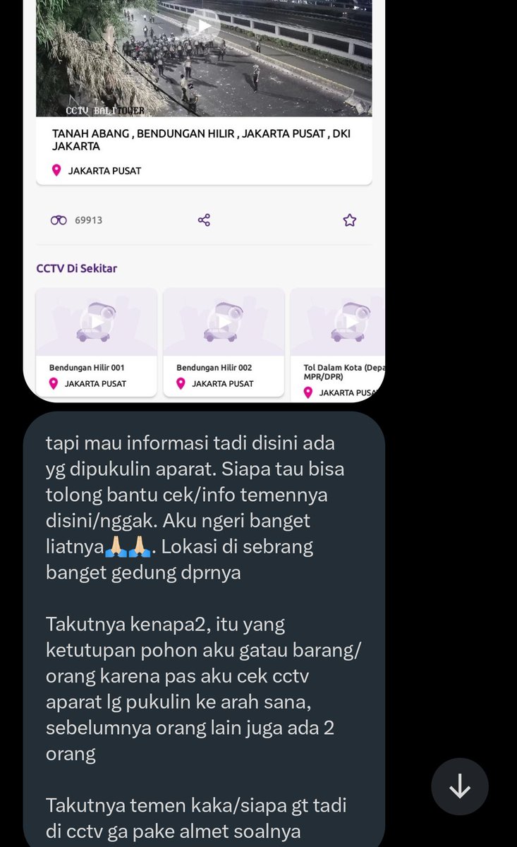 acertainmonkey's tweet image. Bukan salah satu kenalan, tapi barangkali ini temen lu yang ditarik dan dikeroyok di dekat bendungan hilir tanah abang. Ini yang namanya polisi pelindung rakyat? Aspirasi rakyat seharusnya dijaga, bukan dihantam dengan kekerasan!
#kawalkeputusanMK 
#KawalDemokrasiIndonesia