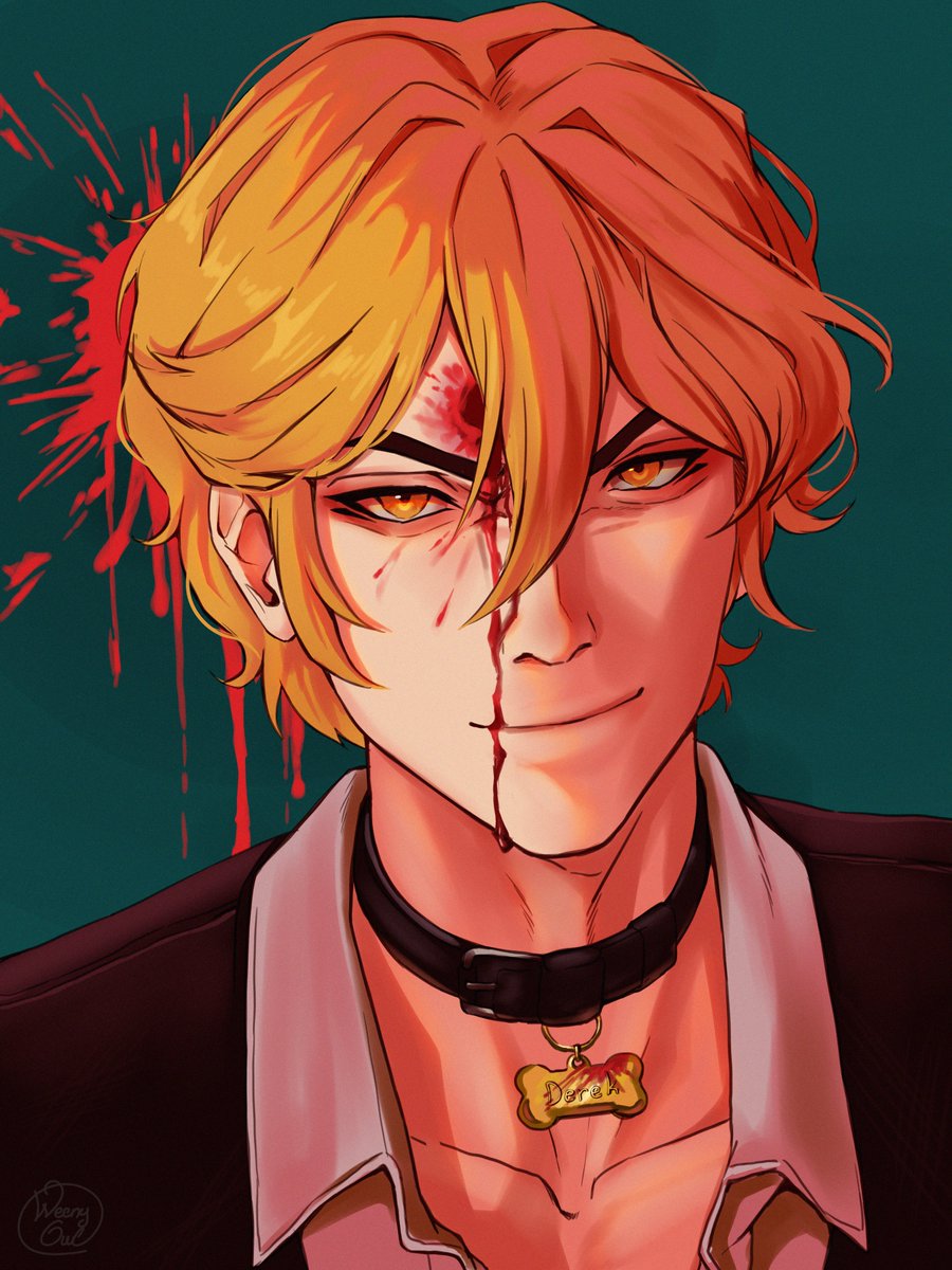 tw: blood
I now understand why people enjoy drawing portraits...
#art #OC