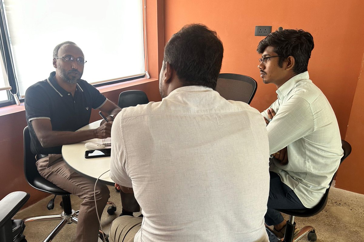 itntHub's tweet image. August Mentor Meet @ Tamil Nadu Technology Hub (iTNT)

#MentorMeet is iTNT Hub’s unique opportunity for emerging and deep tech startup founders and innovators to engage with experienced mentors through our monthly one-on-one mentorship sessions. The Mentor Meet witnessed startups…