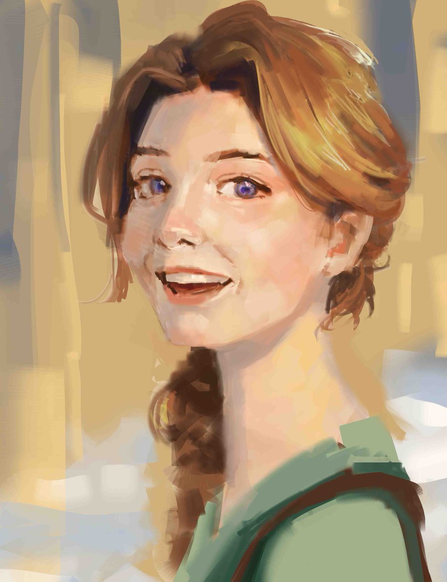 #StardewValley #Stardew 这周画的莉亚