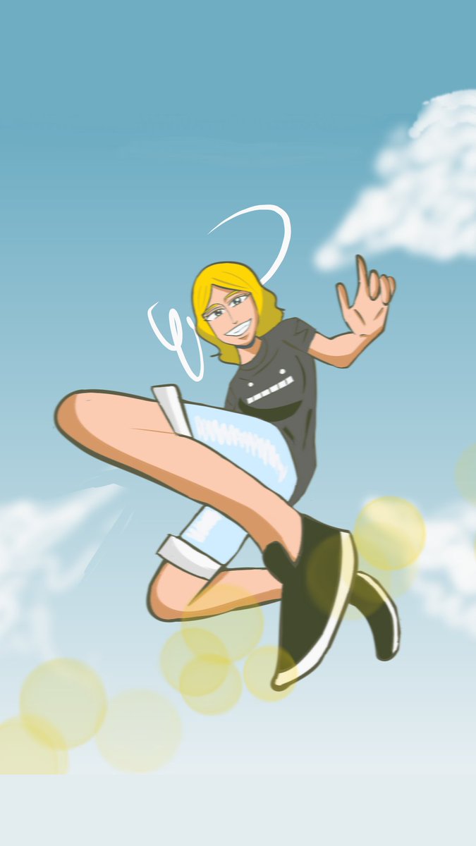 JUMP!

#art #drawingart #drawingart #medibangpaint #digitalart