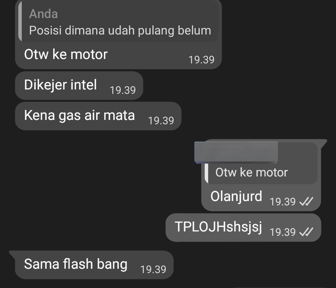dhe2059631's tweet image. ‼️ INFO BARU, STAY SAVE KALIAN YANG DEMO DIDAERAH BANDUNG ‼️
temen saya nitip buat yang ada dilapangan untuk lanjut besok aja

STAY SAVE!!! 
#kawalkeputusanMK #KawalDemokrasiIndonesia #kawaldemokrasi #kawał