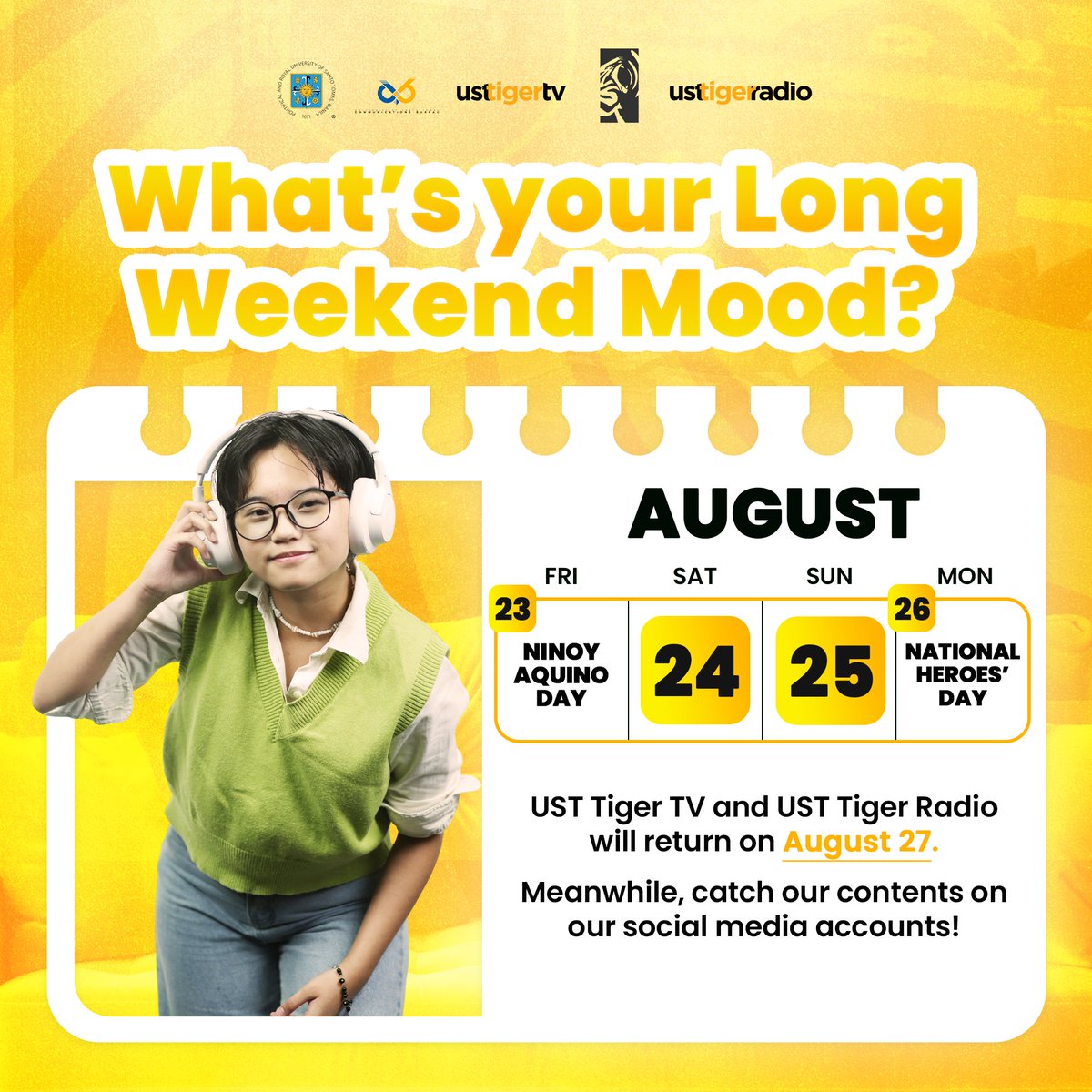 UST Tiger TV tweet media