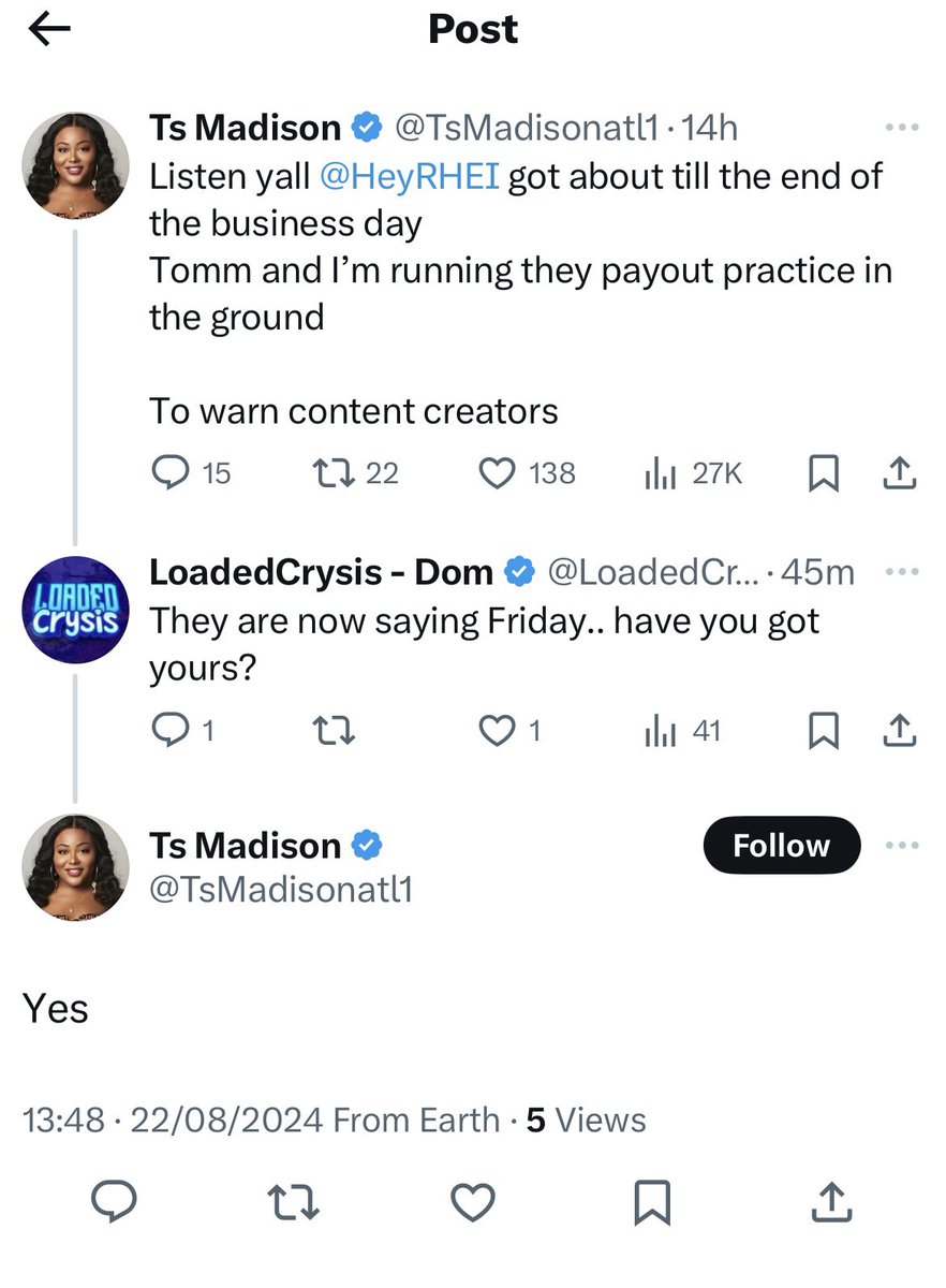 LoadedSurvival tweet media