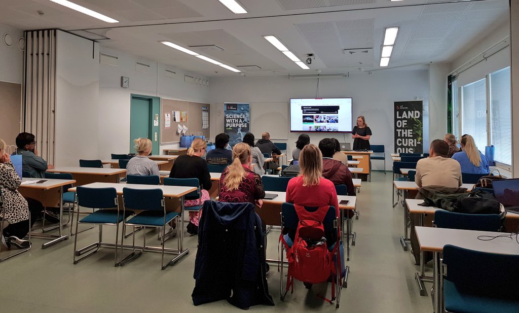 Excited to meet our new group of #WaterTechnology students at <a href="/UniLUT/">LUT University 🚀</a> in @MikkelinK. We are super happy to have over 20 new students willing to learn more about various water treatment technologies 💎💧