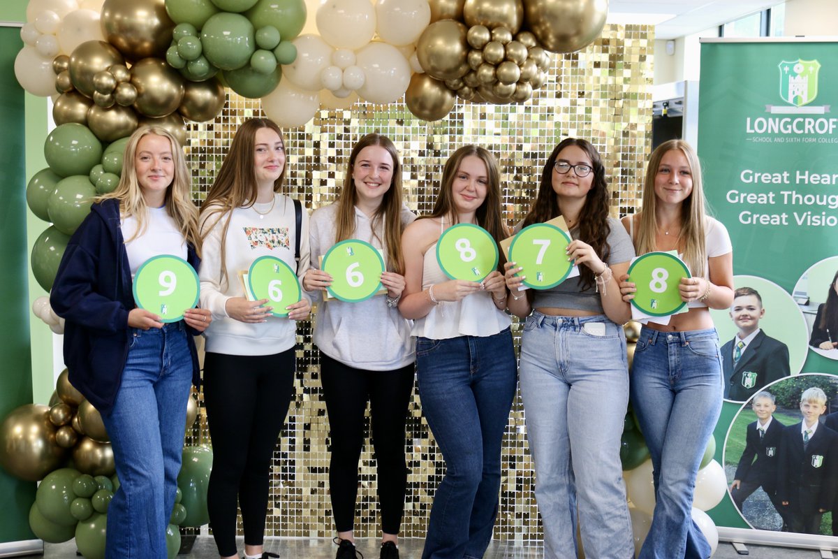 SchoolLongcroft's tweet photo. We are thrilled for our pupils today and wish them all the very best. A huge thank you to our families for their support and the dedicated work of the team at Longcroft. Enjoy the celebrations and the remainder of the summer break. #Longcroft #GCSEResults https://t.co/EtThHQIrie