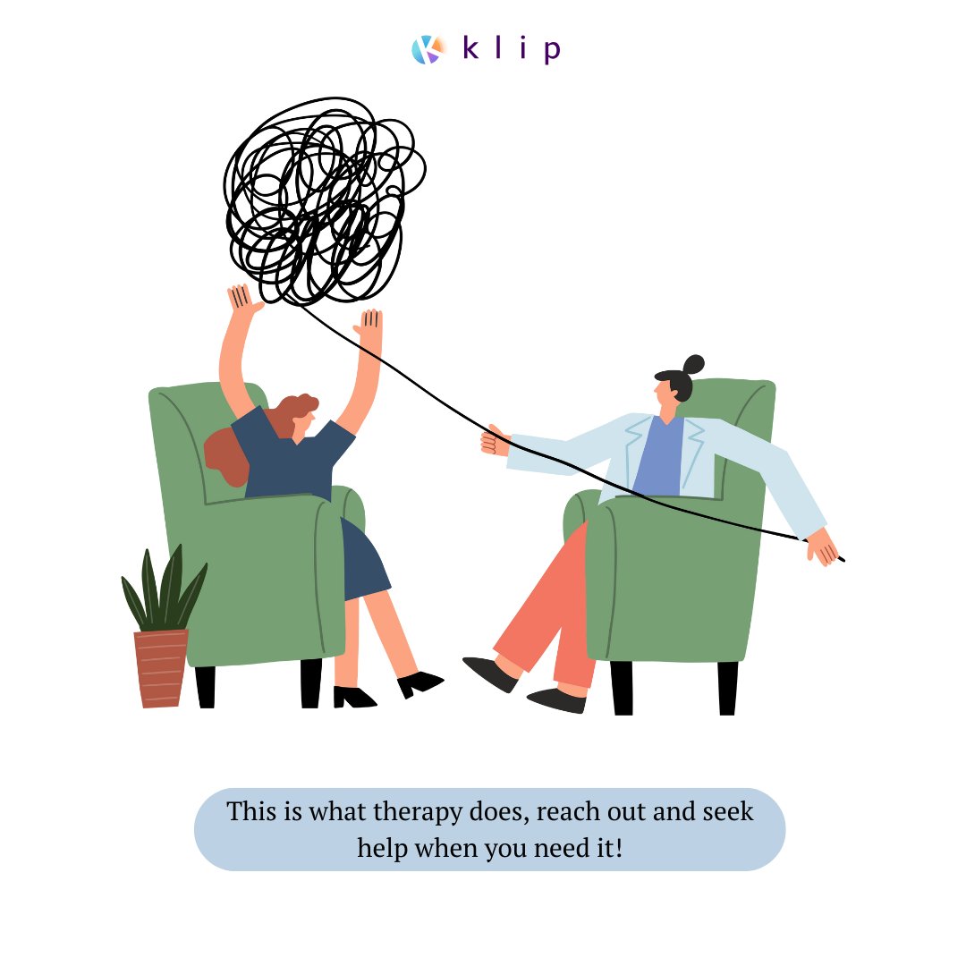 KlipGlobal's tweet photo. Therapy isn't just about treating mental health issues – it's also a journey of self-discovery. 🌿 Learn more about yourself through therapy. #SelfDiscovery #TherapyJourney https://t.co/UbpW6WcFKj