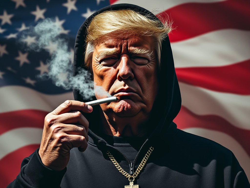 They can only ignore him so long!

Trump Wif Hoodie