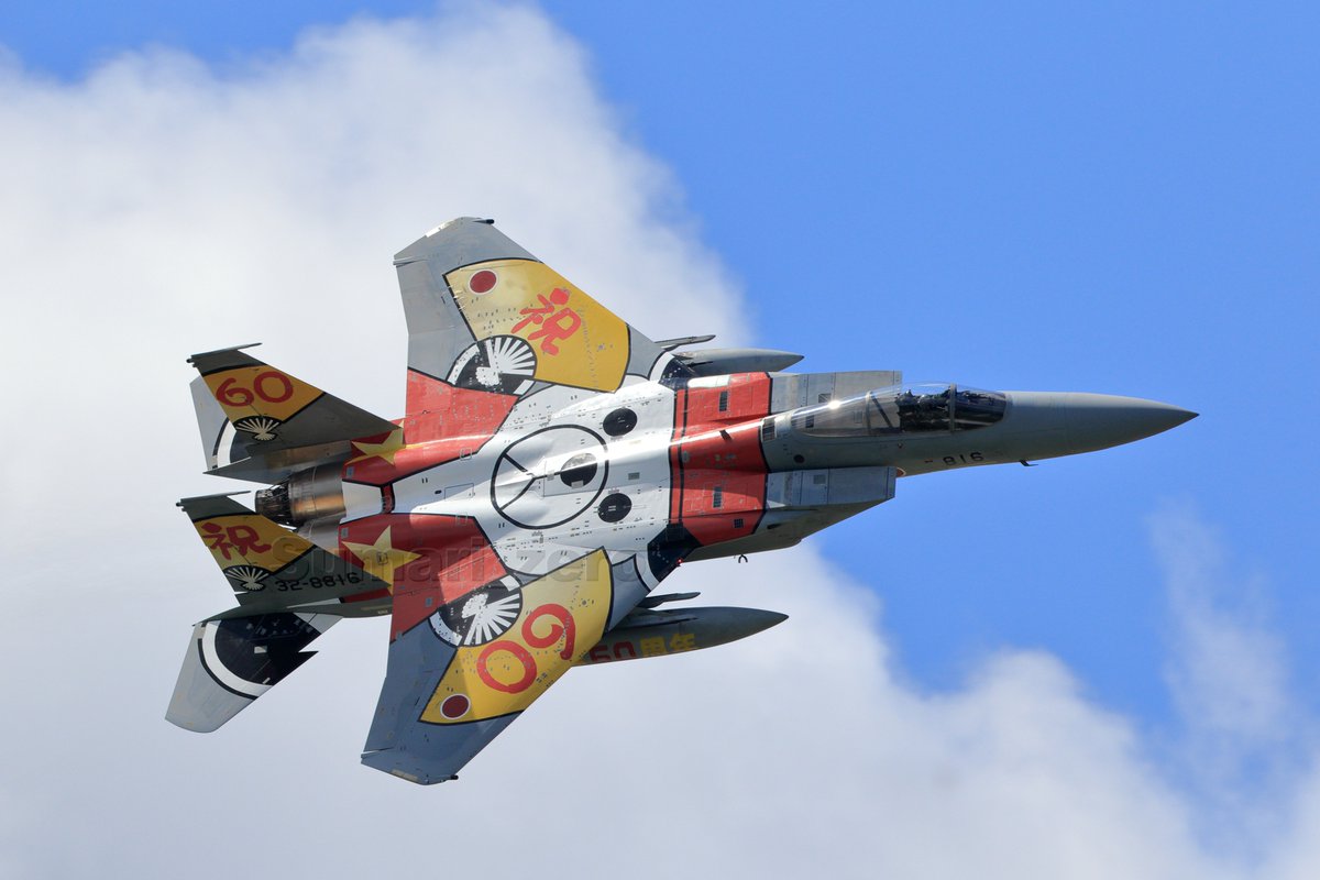 Sumari_zero's tweet photo. 機動飛行予行初日から203sq60thを出してくるとは予想外の展開。
ようやく背中を押さえることが出来た～ https://t.co/JZ5nwqQ1gc
