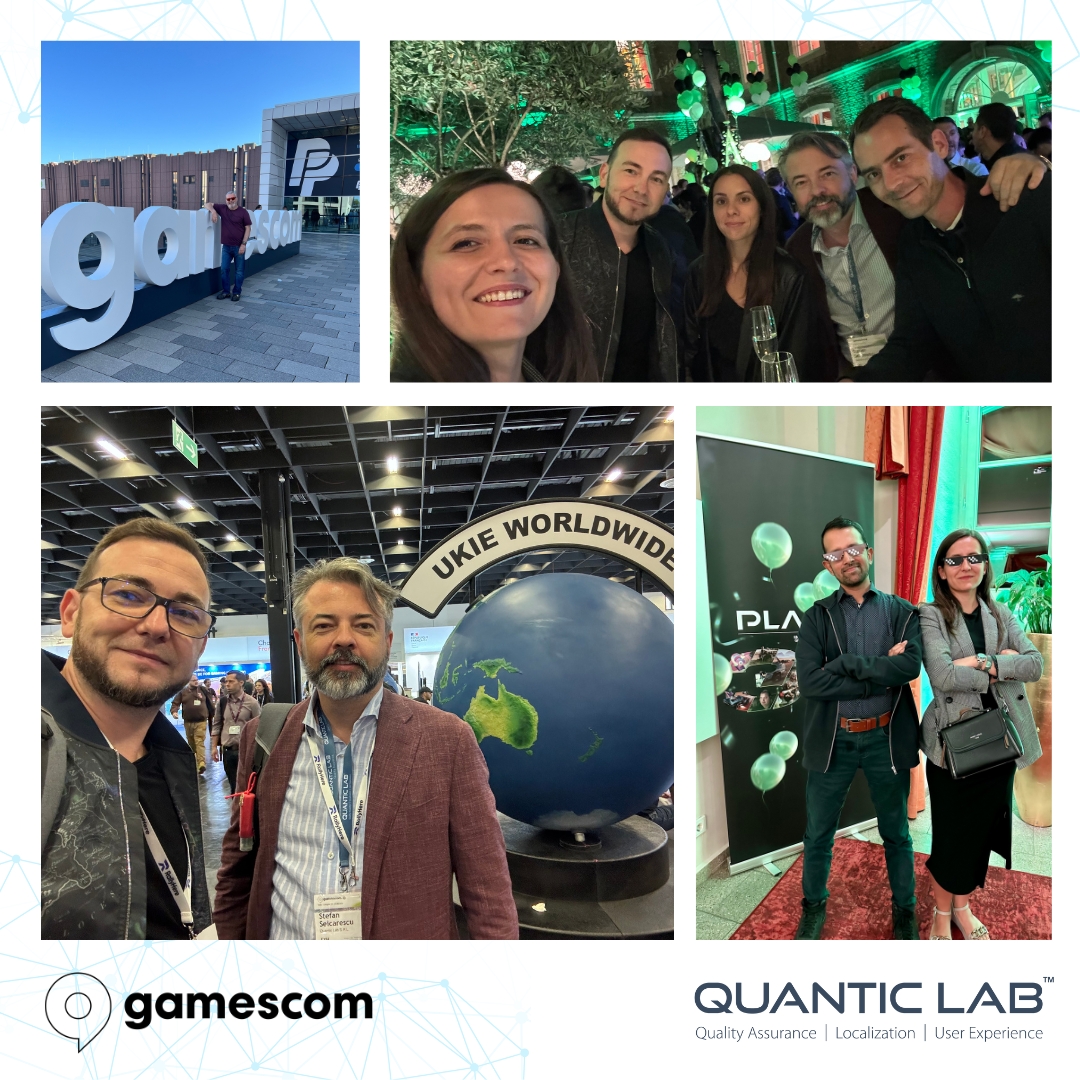 QuanticLabRo's tweet image. Our team had a full day  immersing ourselves in the world of gaming, connecting with industry  giants, and exploring some of the most impressive booths at the event. Come meet our incredible team at the UKIE Booth | Hall 3.2 - C20-F39 and let's create something amazing together.