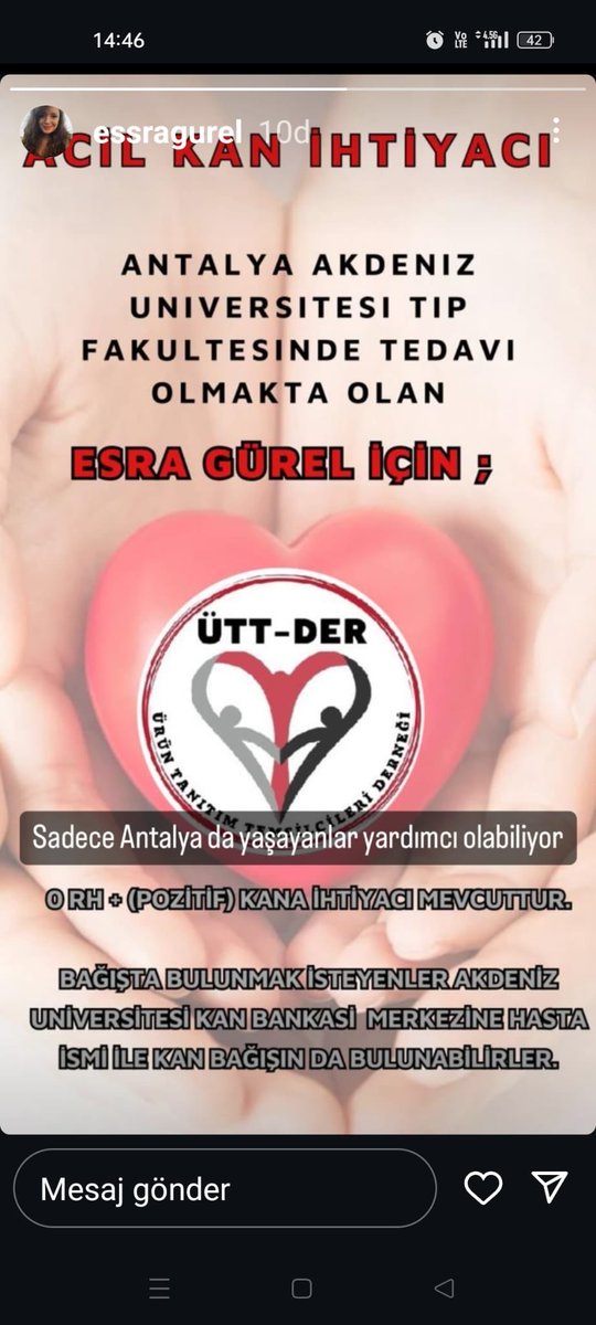 Acil destek olalım dostlar 
Rt yapalım