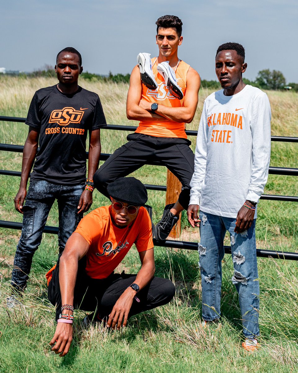 run4okstate's tweet photo. 𝑪𝒐𝒎𝒊𝒏𝒈 𝒔𝒐𝒐𝒏 to a wall near you 📸

Behind the scenes of our cross country poster shoots!

#GoPokes I #run4okstate https://t.co/2eWrS7BUZK