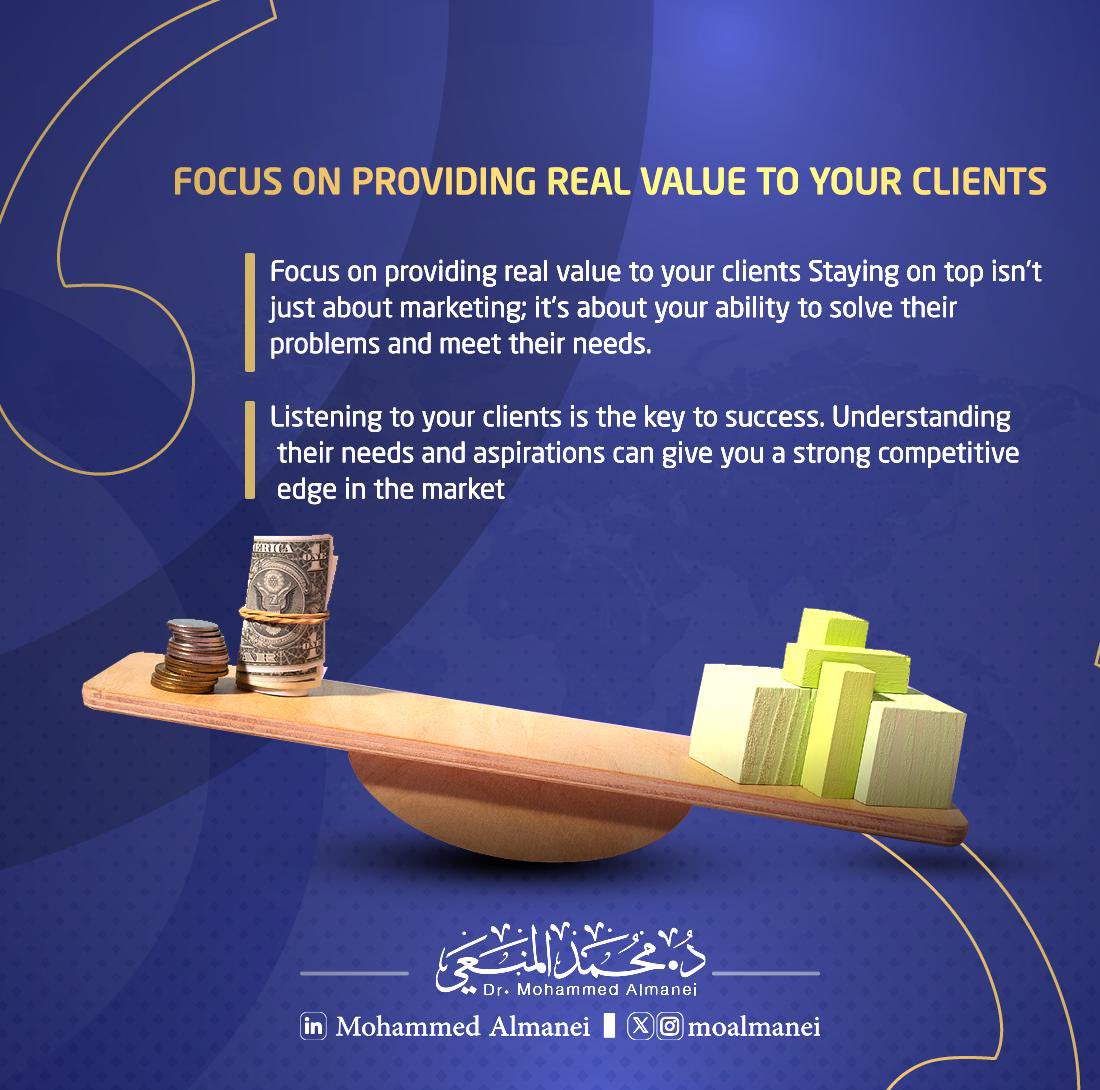 moalmanei's tweet photo. النجاح في الأعمال يبدأ بالاستماع لاحتياجات العملاء.

Success in business starts with listening to customer needs.

#أعمال #ريادة_الأعمال #تطوير_الذات #نصائح_الأعمال #النجاح

#Business #Entrepreneurship #SelfDevelopment #BusinessTips #Success https://t.co/HWwHXgz2Vi