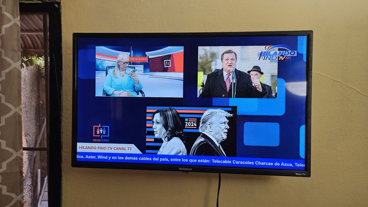 US Senator Michael Brown from Chicago on live television in the Dominican Republic talking Kamala Harris and #DCStatehood. <a href="/SenMDBrown/">Sen. Michael D. Brown</a> <a href="/DorisNouelcmpFP/">Doris Nouel. Presidenta de AMMPE WORLD</a>