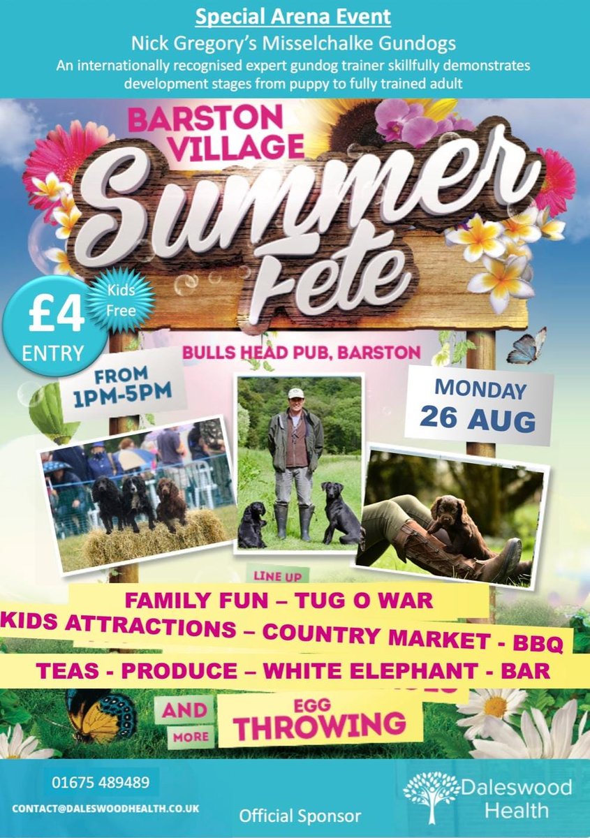 The community of Barston have been so generous in supporting Adavu in the past and they have their annual summer fete this coming bank holiday Monday, 26th August 1-5pm. Please do pop along and support this fun community event!  Please also share with your own networks.
