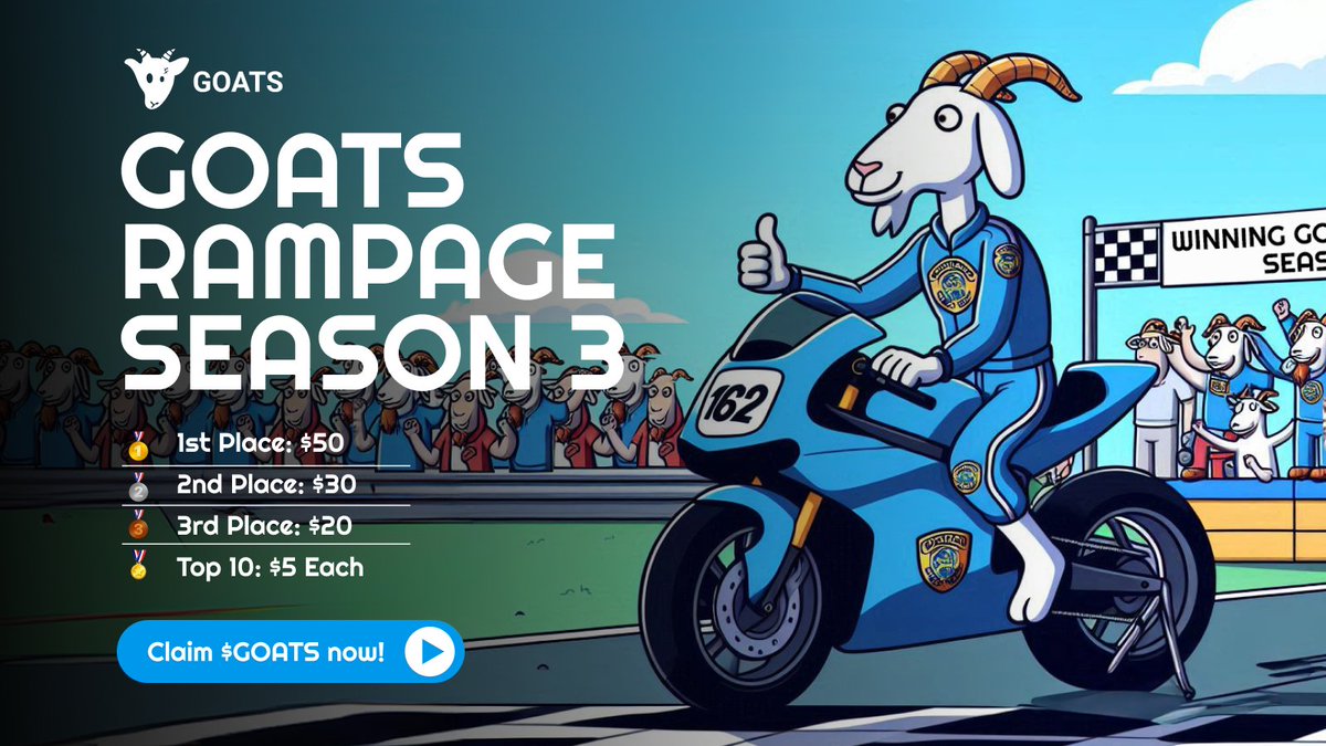 GOATS 🐐 tweet media