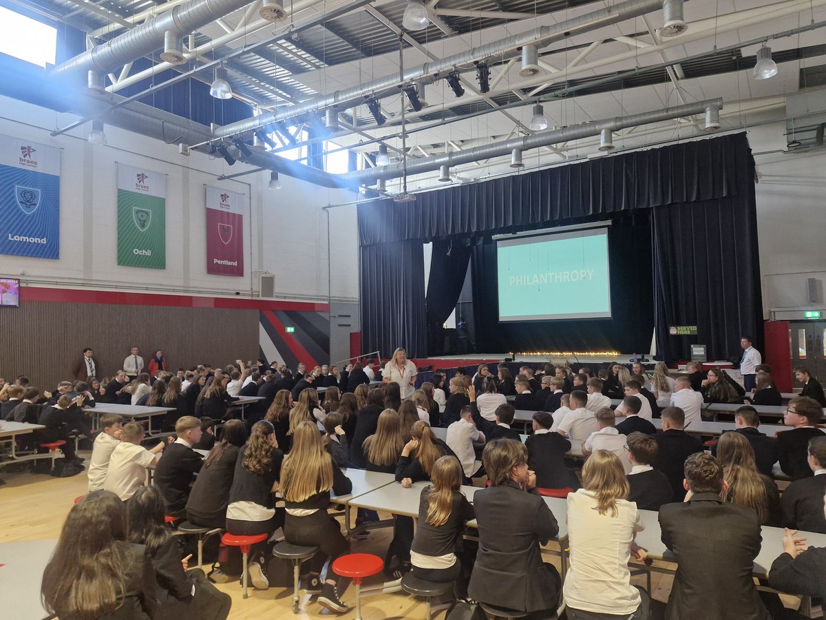 Thanks to <a href="/ypi_scotland/">YPI Scotland</a> for helping us launch this year's YPI session. We are really excited to see what our S2 <a href="/BraesHigh/">Braes High School</a> pupils create this year to highlight our local community charities #rrs #article29