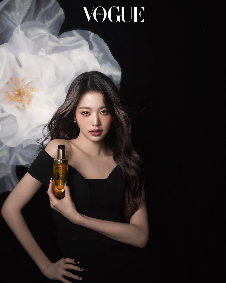 IVE ウォニョン for KERASTASE ウォニョンは今年4月ヘアケアブランド