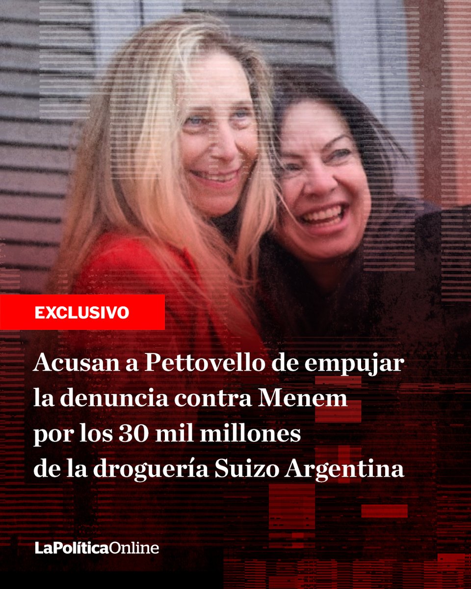 🔴#KarinaMilei #SandraPettovello | La Agencia de Discapacidad hizo compras por 27 mil millones a una droguería que vinculan a Martín y Lule Menem. [Más: lapoliticaonline.info/4fPPu9J]