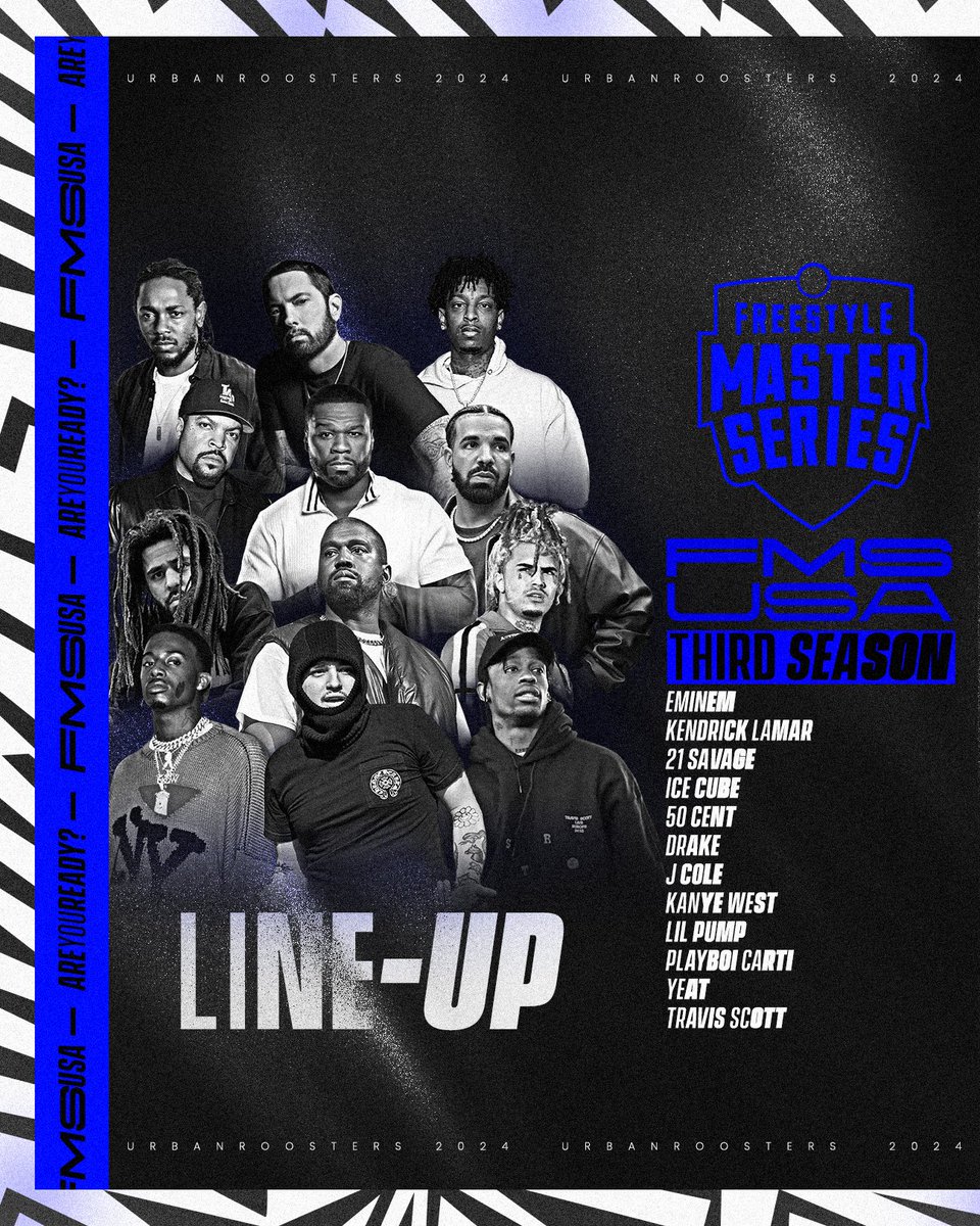 oscarvp55's tweet photo. Lo de que @SEBJOS25 es un visionario qué es? Mira el diseñazo del Line Up que se hizo para la tercera temporada de @Fmsusaoficial (que al final se canceló)

Pues es muy parecido a los diseños de los Line Ups de las FMS actuales no? 😳

Tú curras para UR, te hemos pillado🫵🏼 https://t.co/EOi2HPr2ZC