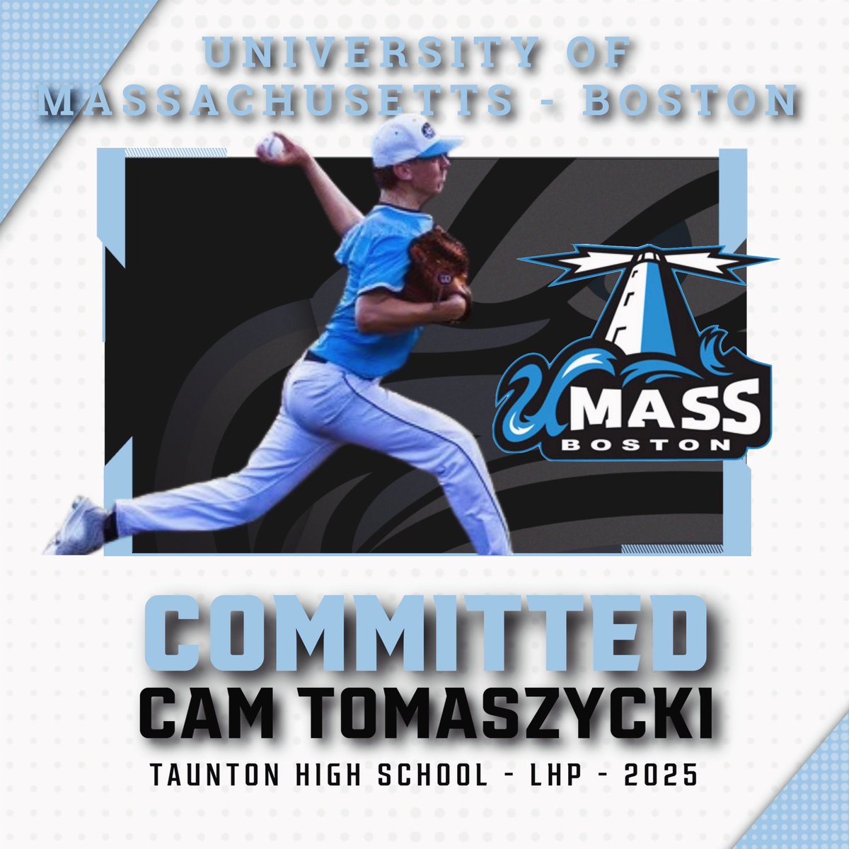 GBG Northeast Hawks (@gbg_hawks) on Twitter photo Congratulations to Cam Tomaszycki (Taunton ‘25, LHP) on his commitment to UMass Boston!!
<a href="/CameronTomaszy3/">Cameron Tomaszycki</a> <a href="/CoachWelchRBI/">Chris Welch</a> <a href="/GBGbaseballUSA/">GBG Baseball USA</a>
#gbg #gbgnortheast #gbgrecruiting #collegebaseball #newenglandcollegebaseball #tauntonhighschoolbaseball #gbghawks #umassbostonbaseball Congratulations to Cam Tomaszycki (Taunton ‘25, LHP) on his commitment to UMass Boston!!
<a href="/CameronTomaszy3/">Cameron Tomaszycki</a> <a href="/CoachWelchRBI/">Chris Welch</a> <a href="/GBGbaseballUSA/">GBG Baseball USA</a>
#gbg #gbgnortheast #gbgrecruiting #collegebaseball #newenglandcollegebaseball #tauntonhighschoolbaseball #gbghawks #umassbostonbaseball