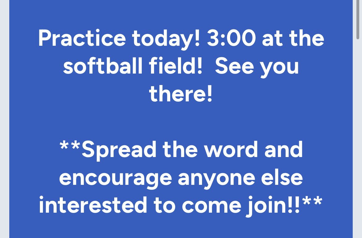 Let's have another great practice!
