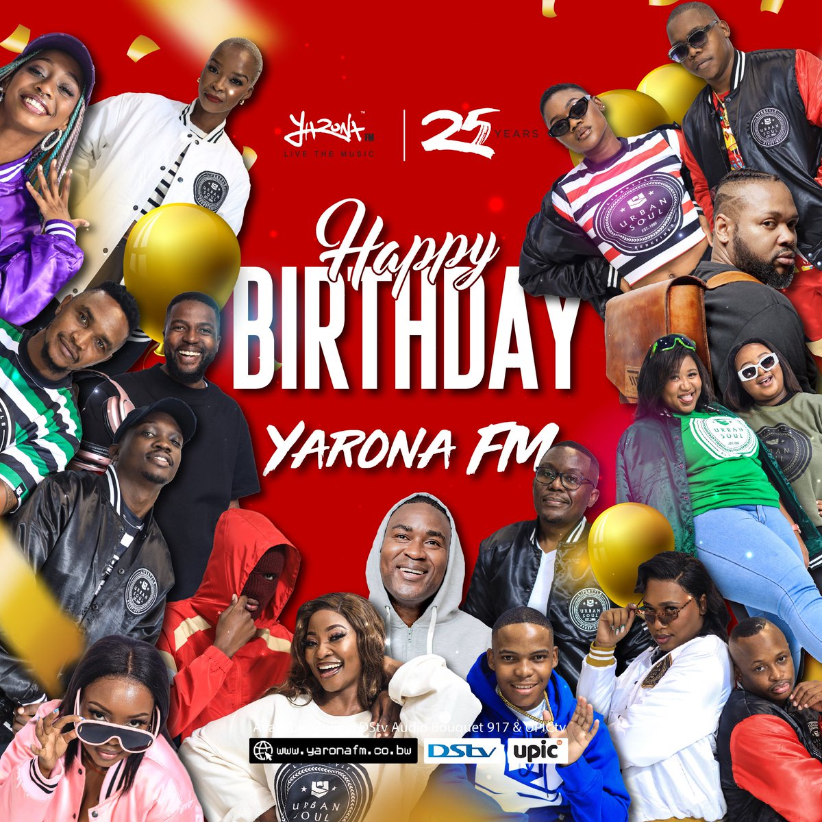 yaronafm's tweet photo. π Today, we celebrate a milestoneβ25 years of Yarona FM! ποΈ To every moment shared, we owe it all to our loyal listeners and everyone whoβs been part of this incredible journey. Hereβs to 25 years of music!
Happy Birthday, Yarona FM! π₯³π
#YaronaFM25 #25ine https://t.co/lvkF4vT80O