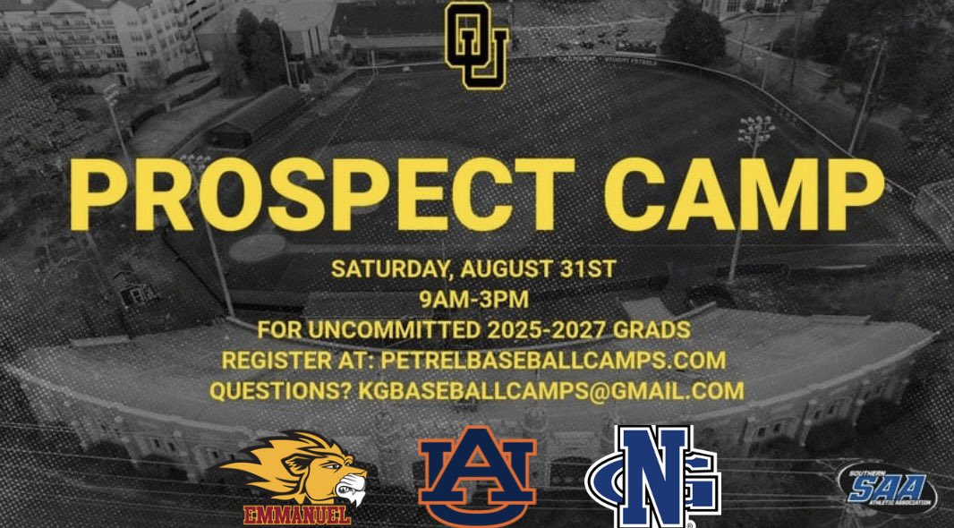 Oglethorpe University Baseball tweet media